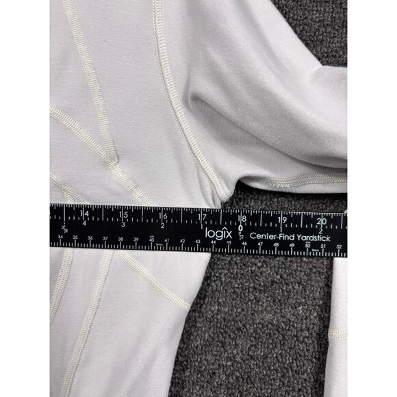 Lululemon Define Jacket Nulu Womens 8 White Opal Full Zip Athleisure *READ - Picture 9 of 9